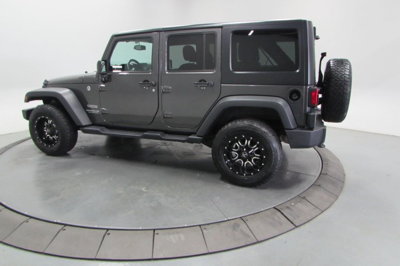 2017 Granite Crystal Metallic Clearcoat Jeep Wrangler Unlimited Unlimited Sport 4X4 SUV
