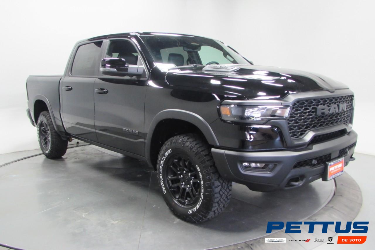 2026 Diamond Black Crystal Pearlcoat Ram 1500 Rebel Truck