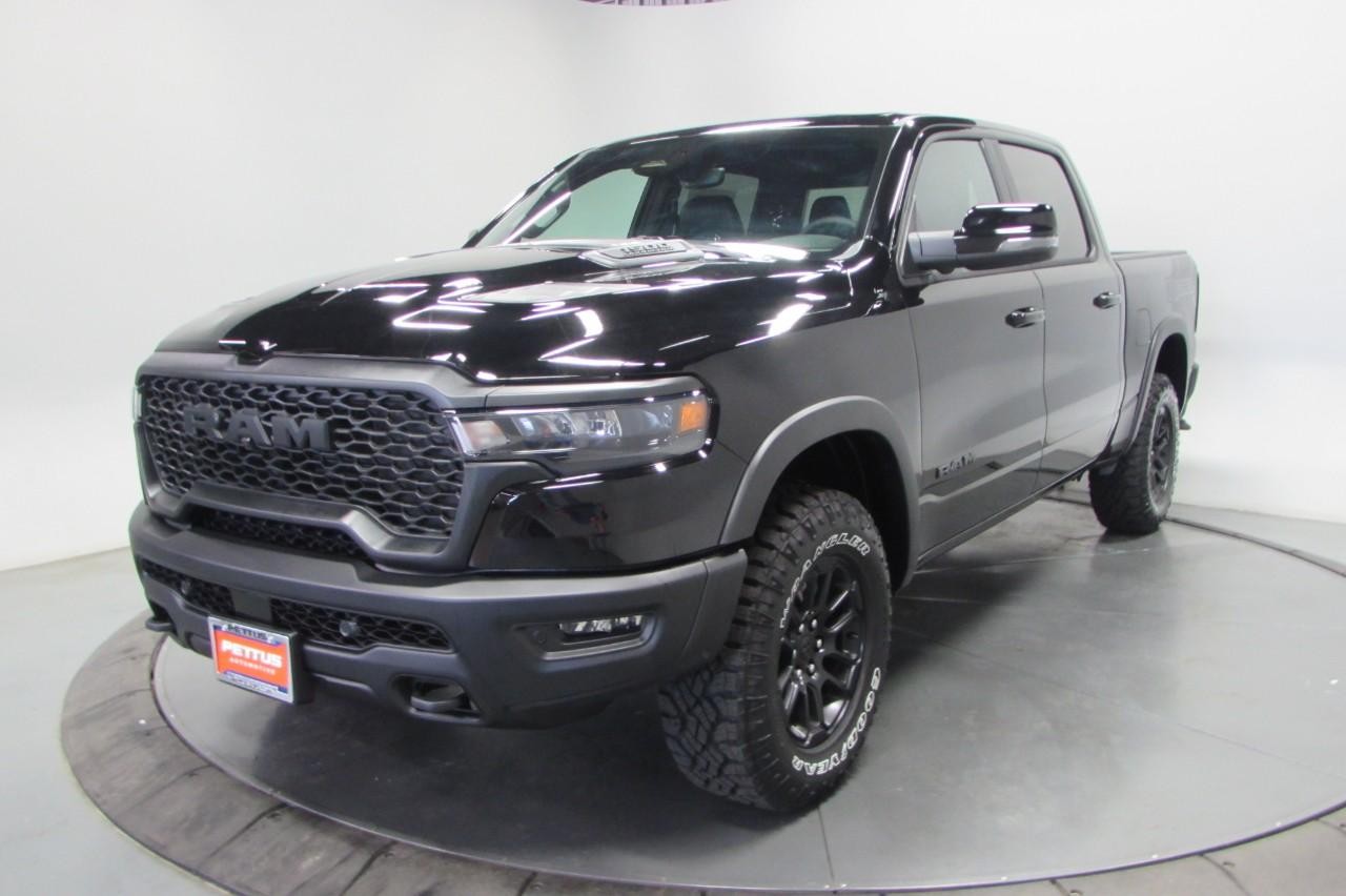 2026 Diamond Black Crystal Pearlcoat Ram 1500 Rebel 4X4 Truck