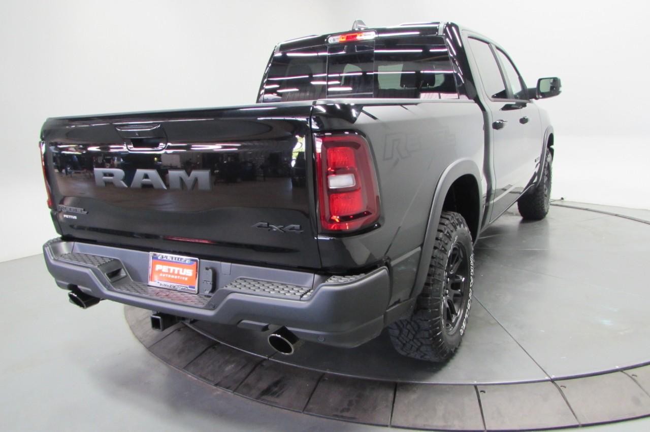 2026 Diamond Black Crystal Pearlcoat Ram 1500 Rebel 4X4 Truck