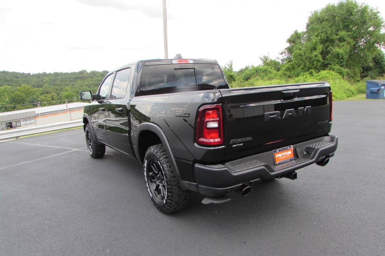 2026 Diamond Black Crystal Pearlcoat Ram 1500 Rebel 4X4 Truck