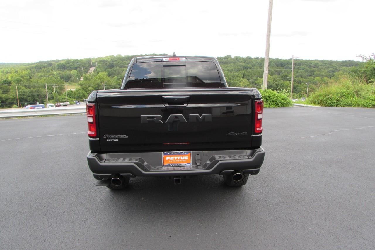 2026 Diamond Black Crystal Pearlcoat Ram 1500 Rebel 4X4 Truck