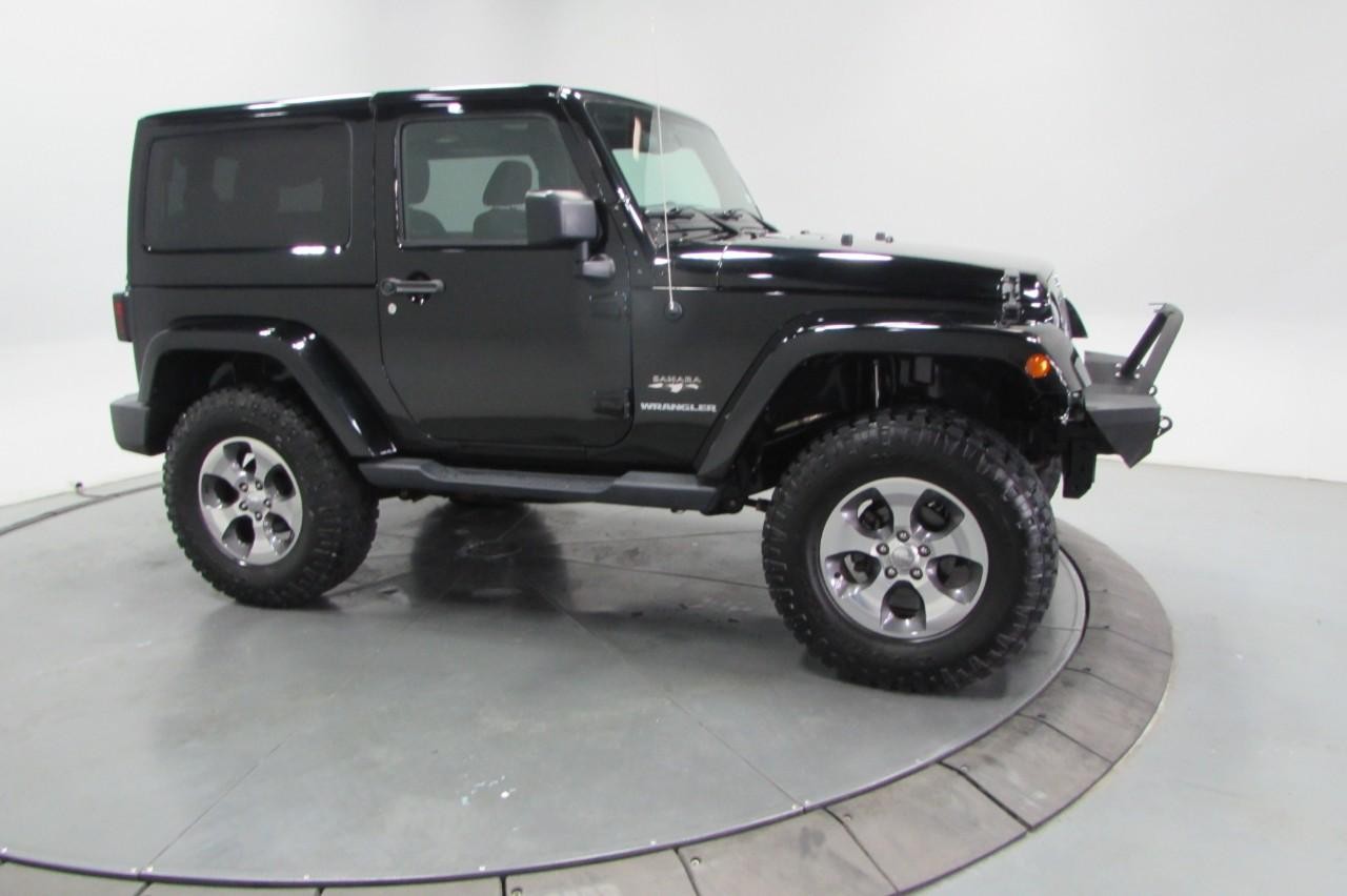2017 Black Clearcoat Jeep Wrangler Sahara 4X4 SUV