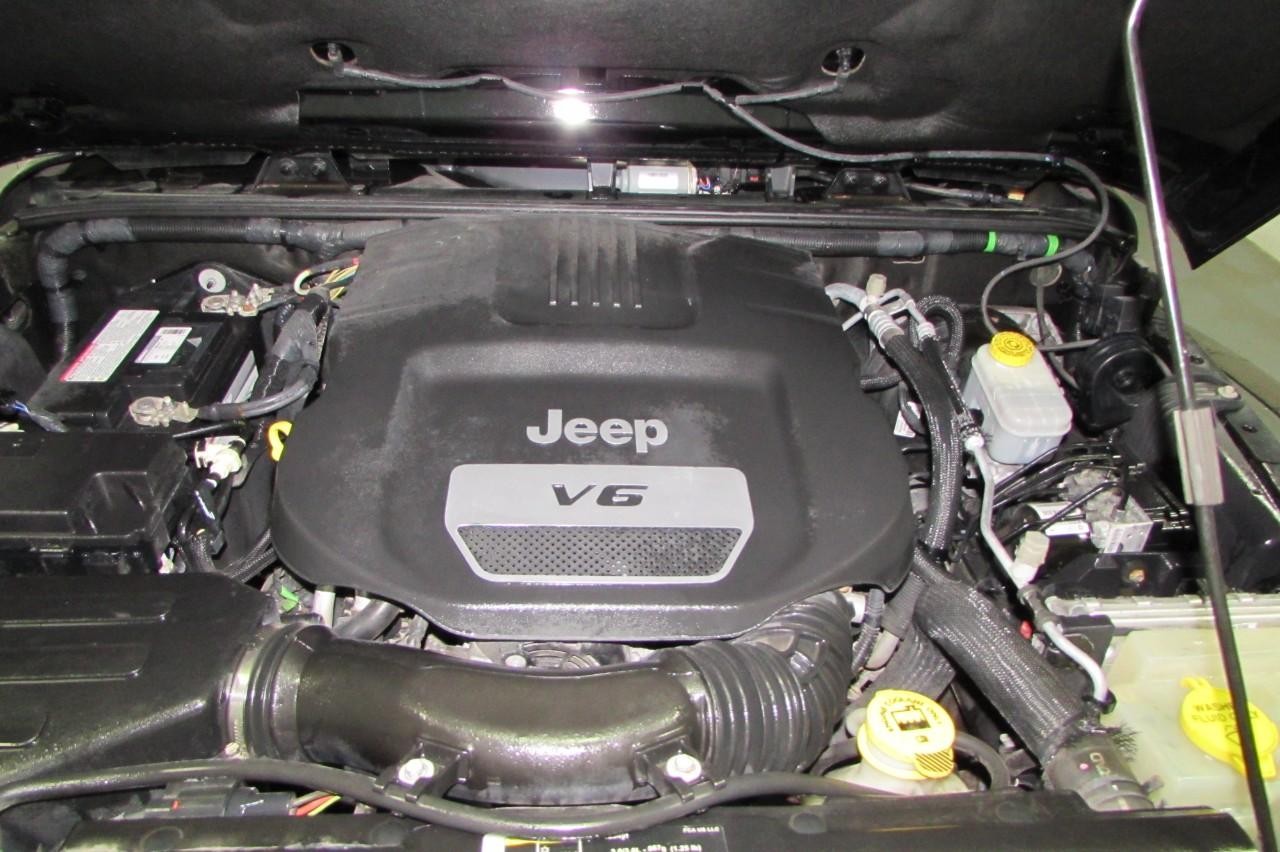2017 Black Clearcoat Jeep Wrangler Sahara 4X4 SUV