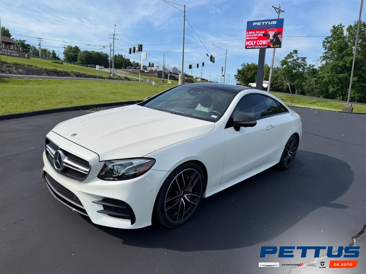 White 2020 Mercedes-Benz E-Class AMG E 53 Coupe 4MATIC Coupe All-Wheel Drive Automatic