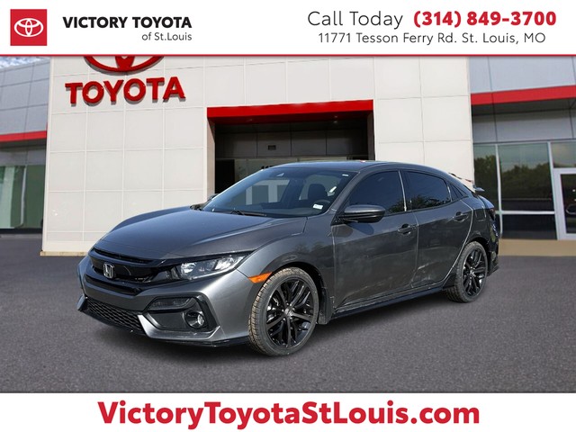 2021 Honda Civic Hatchback Sport at Victory Toyota of St. Louis in St. Louis MO