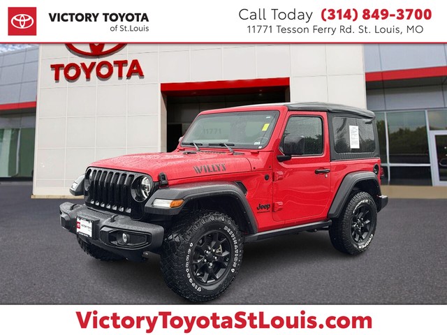2022 Jeep Wrangler Willys at Victory Toyota of St. Louis in St. Louis MO