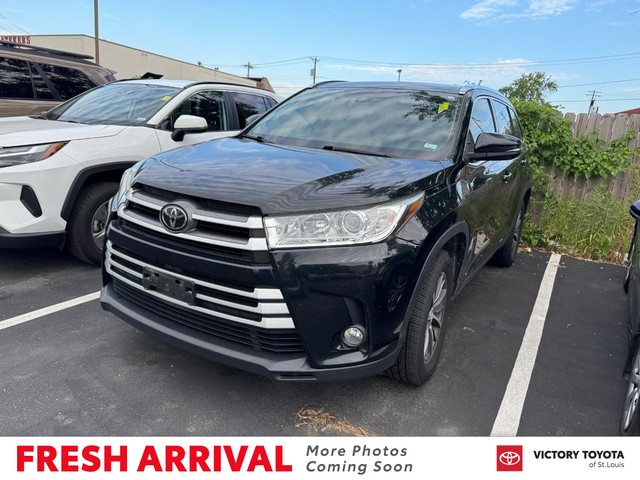 2019 Toyota Highlander XLE at Victory Toyota of St. Louis in St. Louis MO