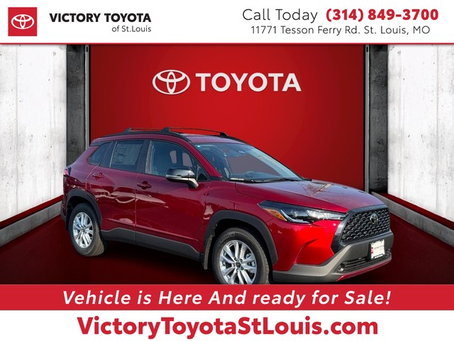 2025 Toyota Corolla Cross LE at Victory Toyota of St. Louis in St. Louis MO