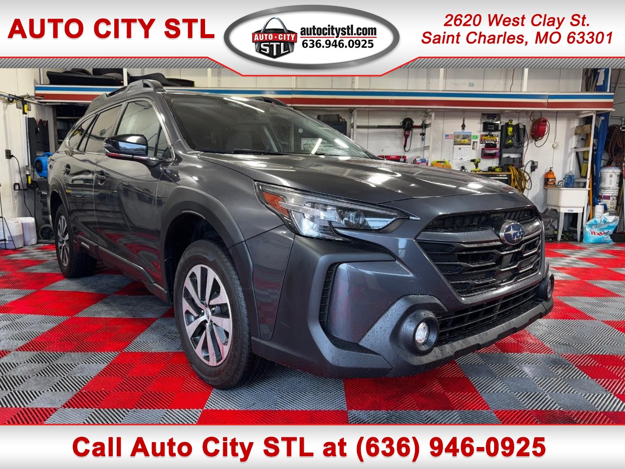 Magnetite Gray Metallic 2023 Subaru Outback Premium AWD SUV / Crossover All-Wheel Drive Continuously Variable Transmission
