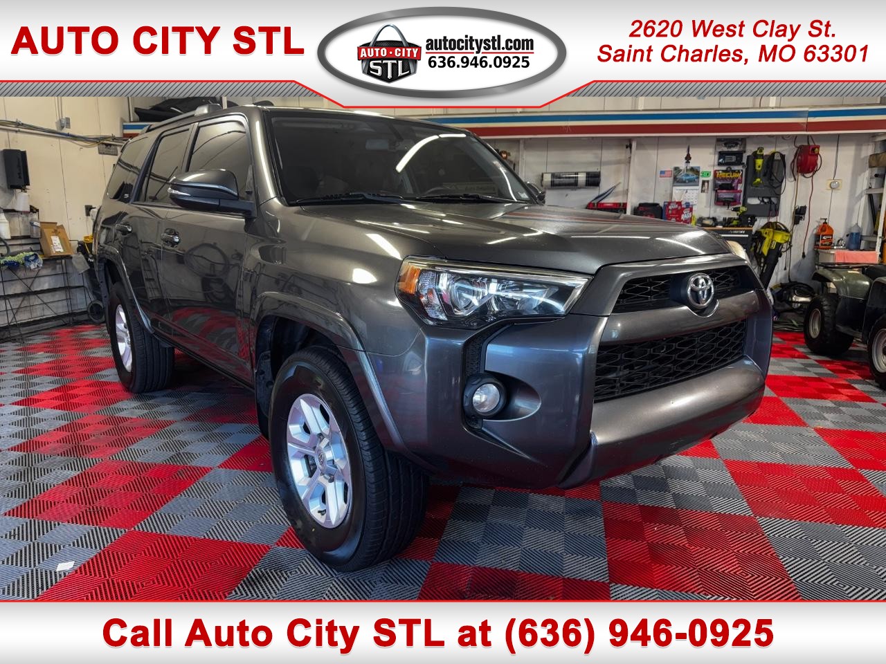Magnetic Gray Metallic 2018 Toyota 4Runner SUV / Crossover Four-Wheel Drive Automatic