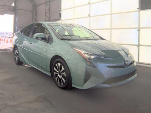 Sea Glass Pearl 2017 Toyota Prius Hatchback Front-Wheel Drive Continuously Variable Transmission