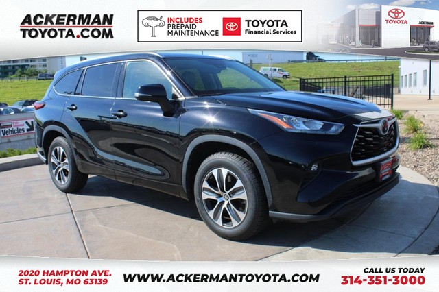 2020 Toyota Highlander XLE at Ackerman Toyota in St. Louis MO