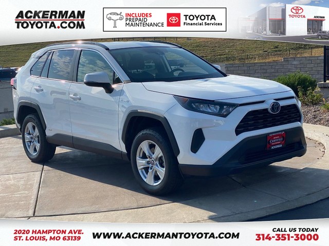 2019 Toyota RAV4 Hybrid LE at Ackerman Toyota in St. Louis MO