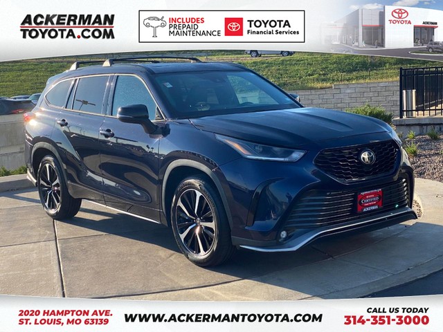 2021 Toyota Highlander XSE at Ackerman Toyota in St. Louis MO