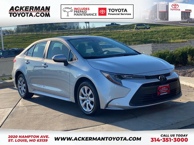 2024 Toyota Corolla LE at Ackerman Toyota in St. Louis MO