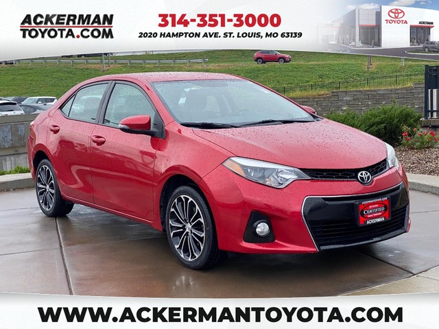 2015 Toyota Corolla S Plus at Ackerman Toyota in St. Louis MO