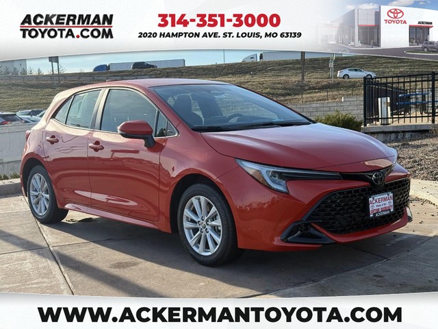 2025 Toyota Corolla Hatchback SE at Ackerman Toyota in St. Louis MO