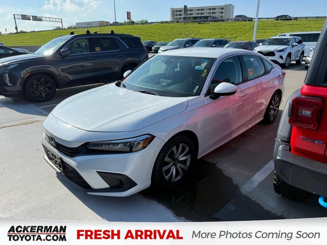2022 Honda Civic Sedan LX at Ackerman Toyota in St. Louis MO