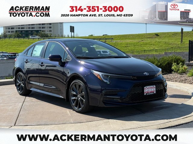 2025 Toyota Corolla XSE at Ackerman Toyota in St. Louis MO