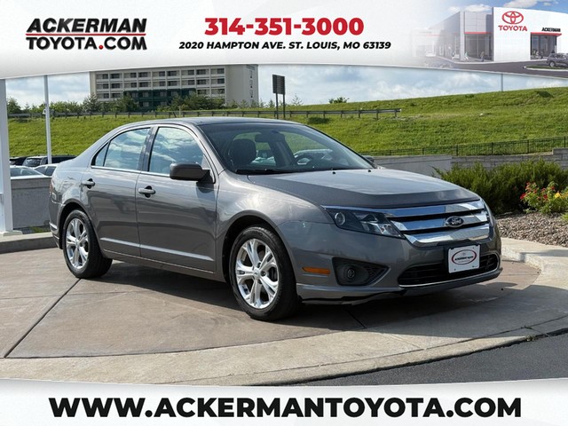 2012 Ford Fusion SE at Ackerman Toyota in St. Louis MO