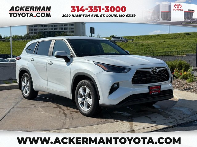2023 Toyota Highlander LE at Ackerman Toyota in St. Louis MO