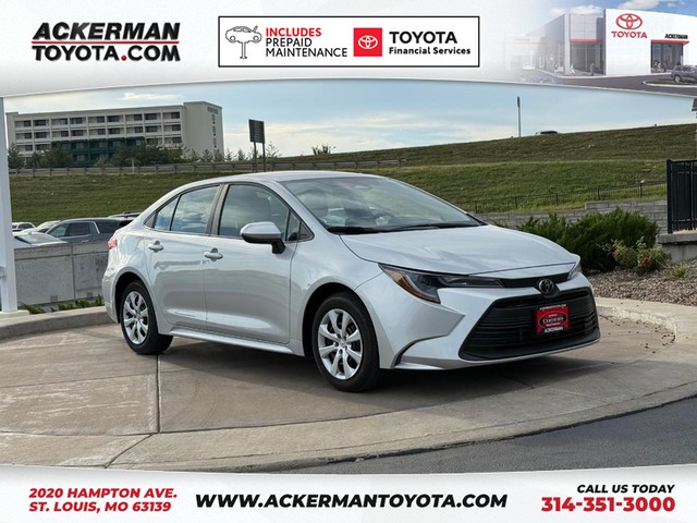 2025 Toyota Corolla LE at Ackerman Toyota in St. Louis MO