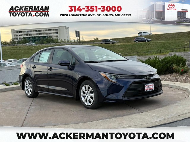 2026 Toyota Corolla LE at Ackerman Toyota in St. Louis MO