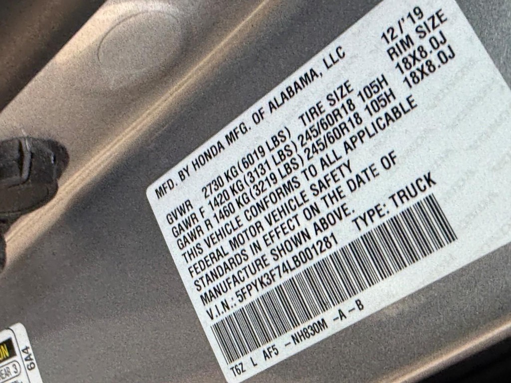 Honda Ridgeline Vehicle Full-screen Gallery Image 21