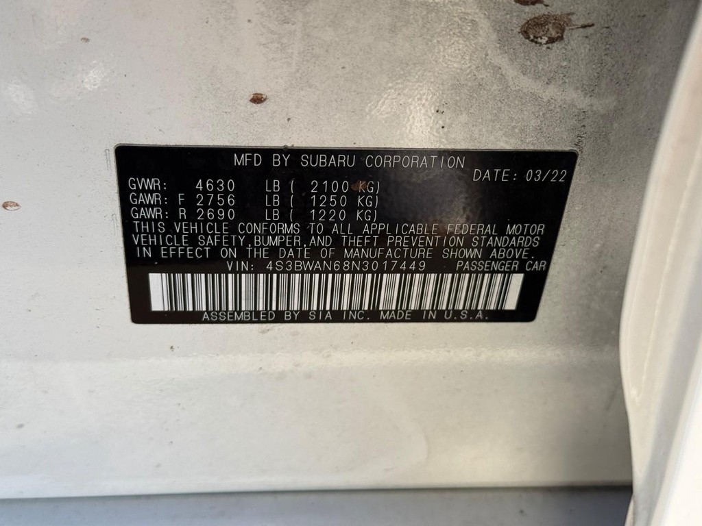 Subaru Legacy Vehicle Full-screen Gallery Image 26