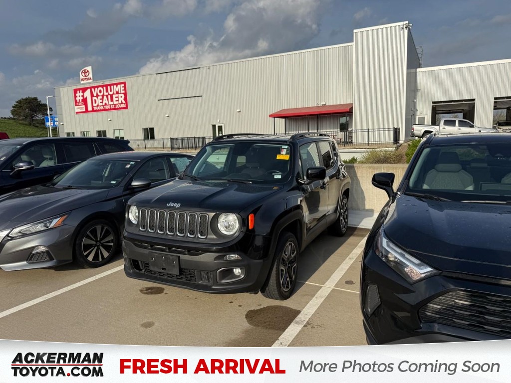 Black 2018 Jeep Renegade Latitude 4WD SUV / Crossover Four-Wheel Drive Automatic