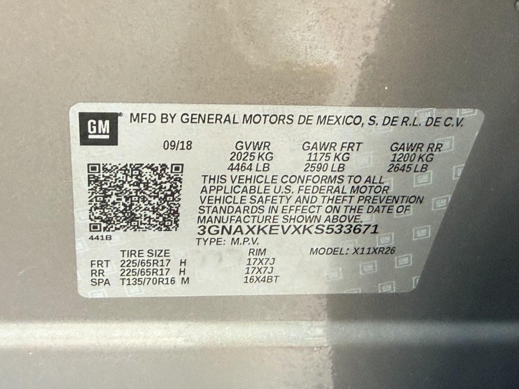 Chevrolet Equinox Vehicle Full-screen Gallery Image 23