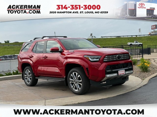 St. Louis MO 2026 Toyota 4Runner more details - toyota 4runner