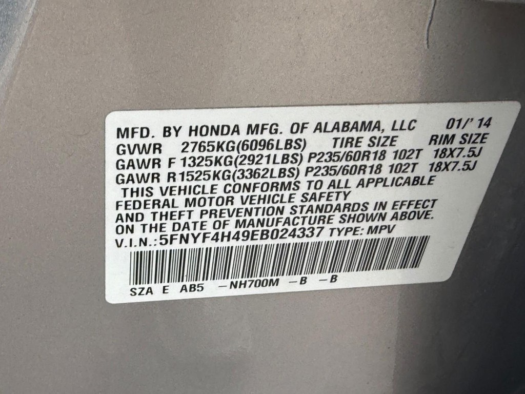 Honda Pilot Vehicle Full-screen Gallery Image 24