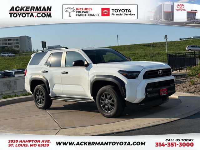 St. Louis MO 2025 Toyota 4Runner more details - toyota 4runner
