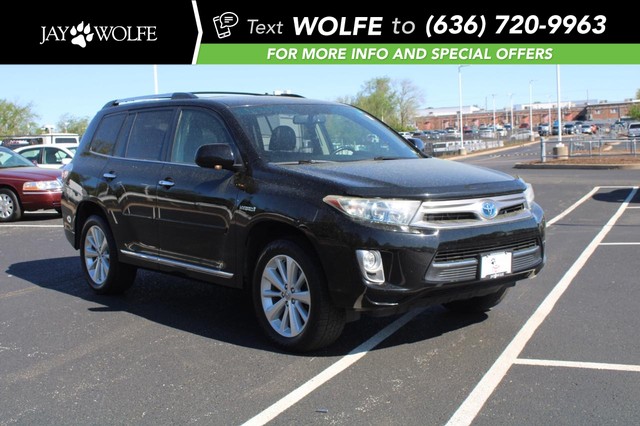 2012 Toyota Highlander Hybrid Limited at Jay Wolfe Toyota of West County in Ballwin MO