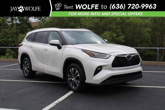 2021 Toyota Highlander XLE at Jay Wolfe Toyota of West County in Ballwin MO