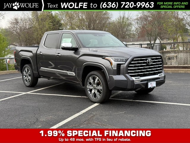 2025 Toyota Tundra 4WD Hybrid Capstone at Jay Wolfe Toyota of West County in Ballwin MO