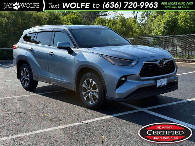 2022 Toyota Highlander XLE at Jay Wolfe Toyota of West County in Ballwin MO