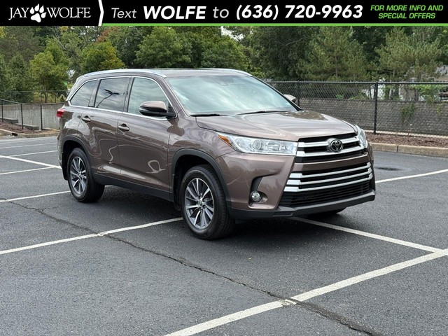 2019 Toyota Highlander XLE at Jay Wolfe Toyota of West County in Ballwin MO