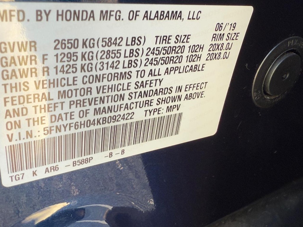 Honda Pilot Vehicle Full-screen Gallery Image 24