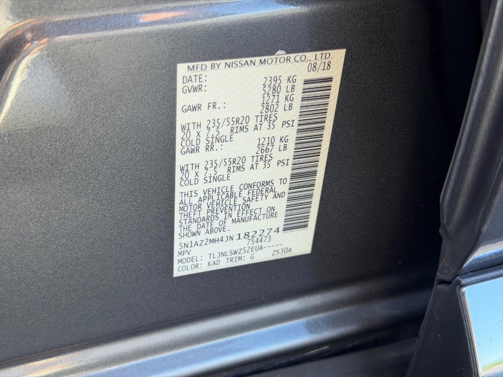 Nissan Murano Vehicle Full-screen Gallery Image 24