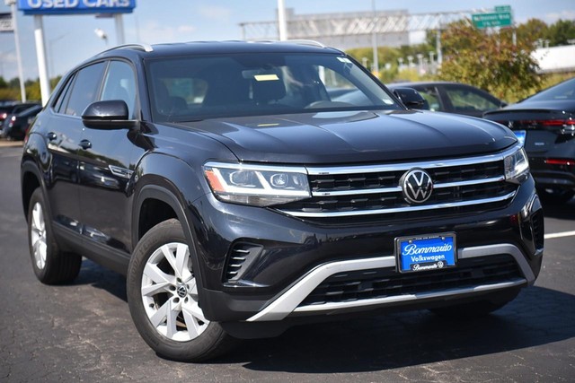 Used 2021 Volkswagen Atlas Cross Sport S with VIN 1V2AC2CA1MC240401 for sale in Hazelwood, MO