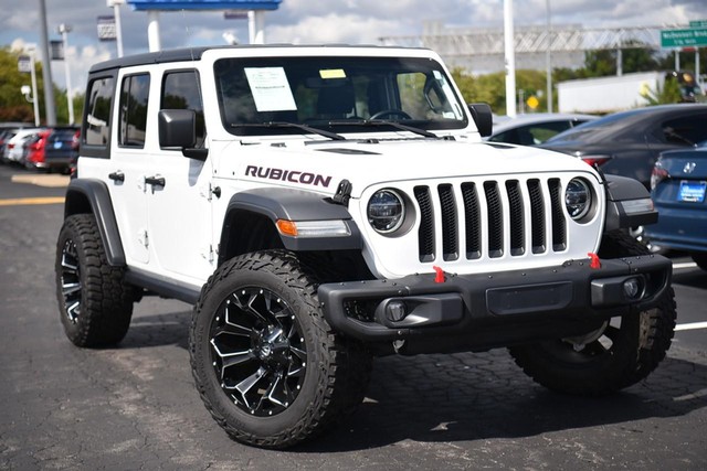 Used 2020 Jeep Wrangler Unlimited Rubicon with VIN 1C4HJXFG7LW239074 for sale in Hazelwood, MO