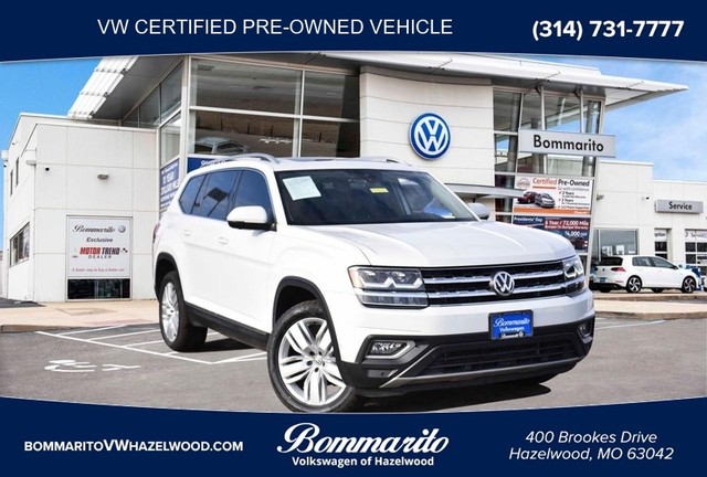 2019 Volkswagen Atlas 3.6L V6 SEL Premium at Bommarito VW in Hazelwood MO