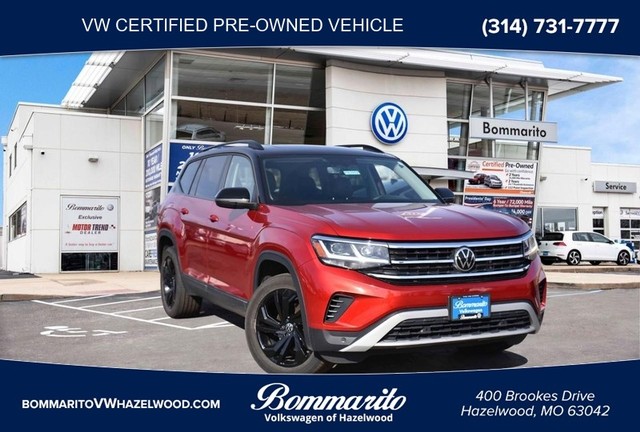 2022 Volkswagen Atlas 2.0T SE w/Technology at Bommarito VW in Hazelwood MO