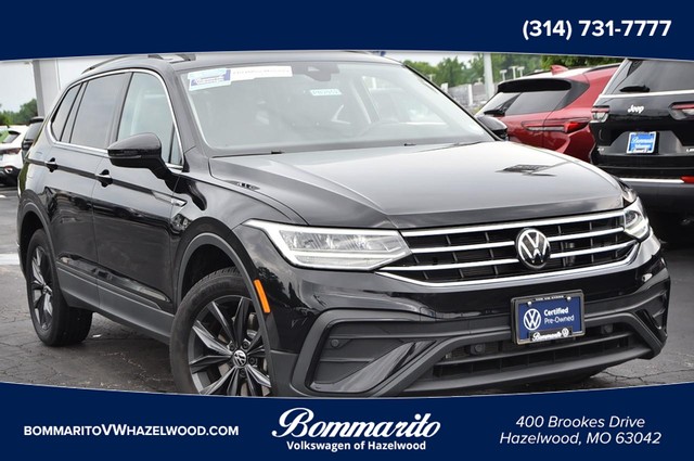 2022 Volkswagen Tiguan SE at Bommarito MSRP site in Hazelwood MO