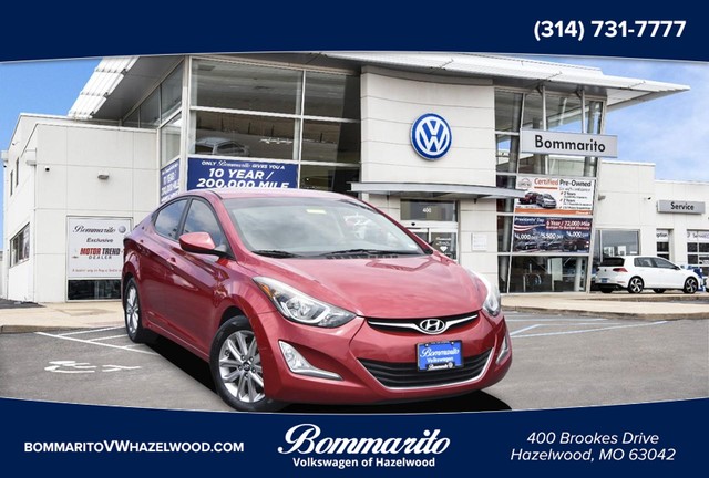 2015 Hyundai Elantra SE at Bommarito MSRP site in Hazelwood MO