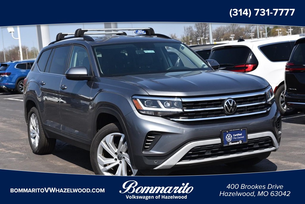Platinum Gray Metallic 2023 Volkswagen Atlas Automatic
