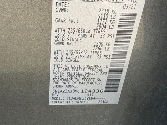 Nissan Murano Vehicle Full-screen Gallery Image 23